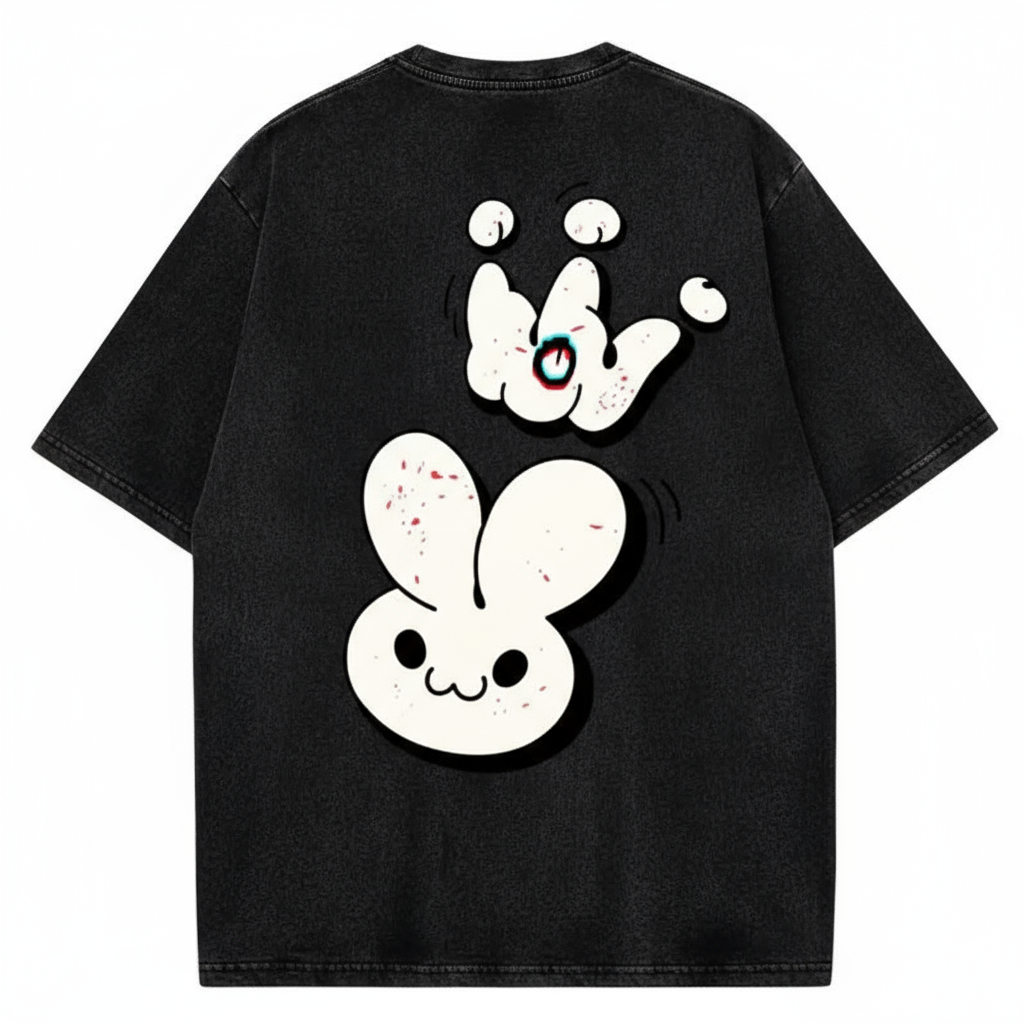 Camisa conejo (negro)